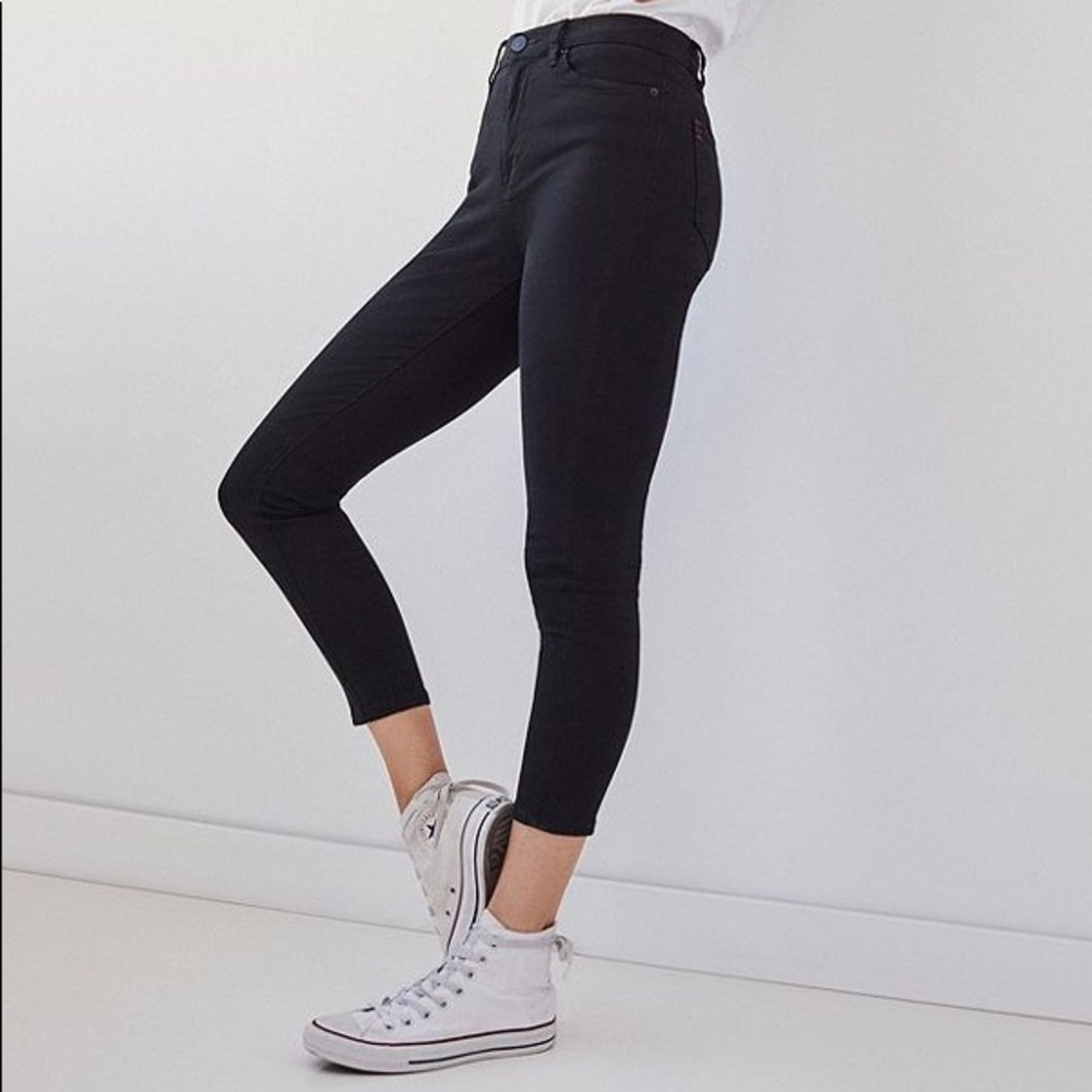 BDG Twig Grazer High-Rise Skinny Jean - Black
